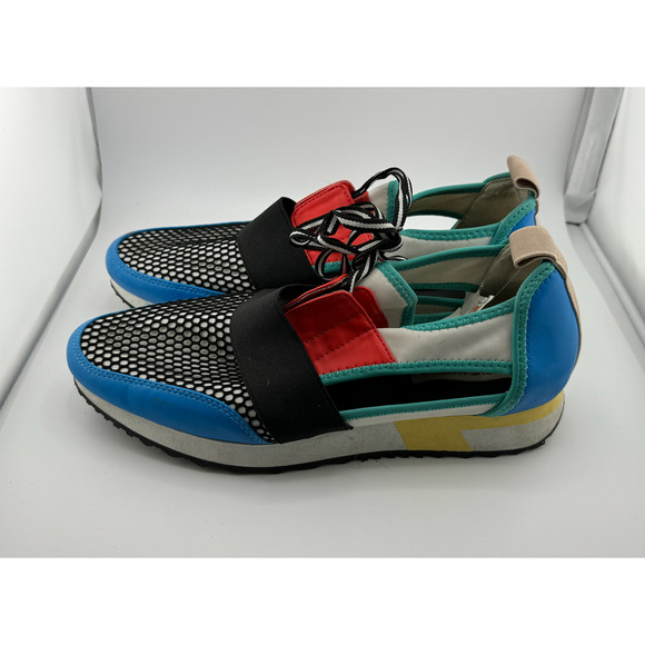 GUC Steve Madden Arctic Fashion Sneaker Colorblock Cutout Colorful Walking Shoes - Picture 6 of 16
